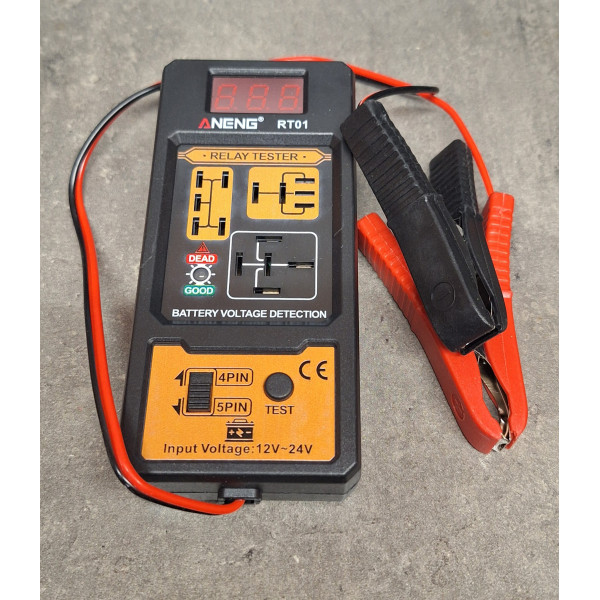 Testeur de de relais 12V-24V voiture