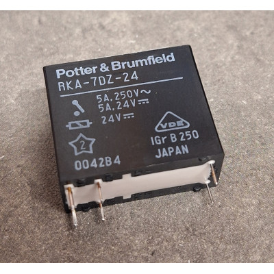 Relais enfichable Potter&Brumfield RKA-7DZ-24V 5A