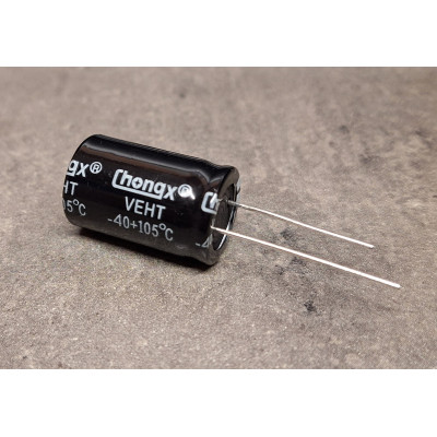 470uf 100v 470 µF Radial d:16mm h:25mm Chongx