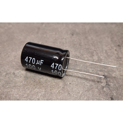 470uf 100v 470 µF Radial d:16mm h:25mm Chongx
