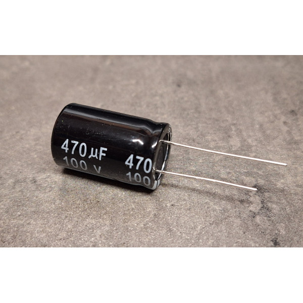 470uf 100v 470 µF Radial d:16mm h:25mm Chongx