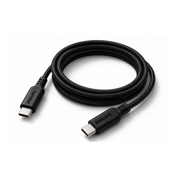 Philips - câble de charge et de données - USB-C vers USB-C - 1,5m