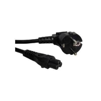 Cable d'alimentation tripolaire (forme de trèfle) 1,80M pour PC portable