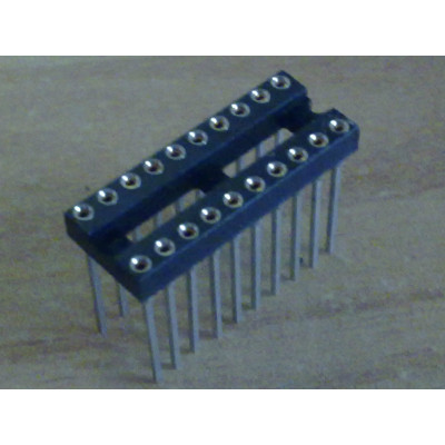 Support Circuit intégré DIP 20 contacts tulipe a wrapper