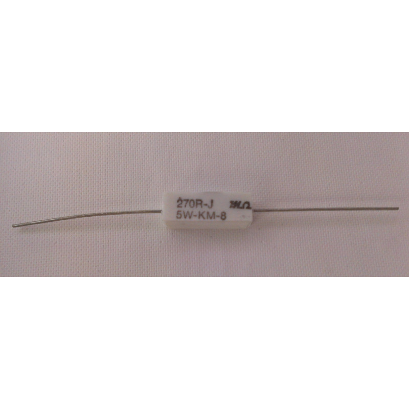 Pack De 10 Résistances Film Oxyde Métallique 5W 270Ω 700V - Pour Électronique Et Réparations