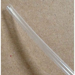 1 métre de tube thermo retractable transparent d:3mm