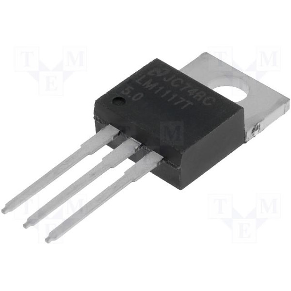 LM1117T 5,0V Régulateur de tension TO220
