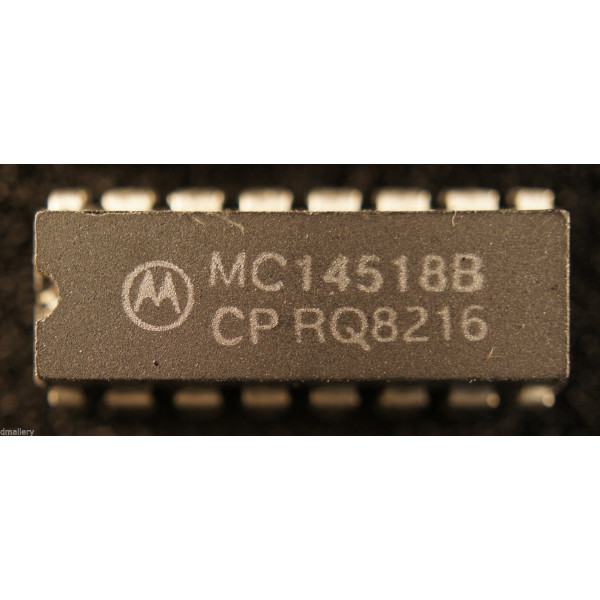 MC14518BCP Compteur BCD Dual up Counter