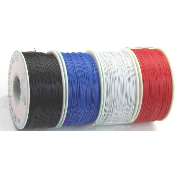 Fil,Cable a wrapper 30AWG Bleu D:0.25mm