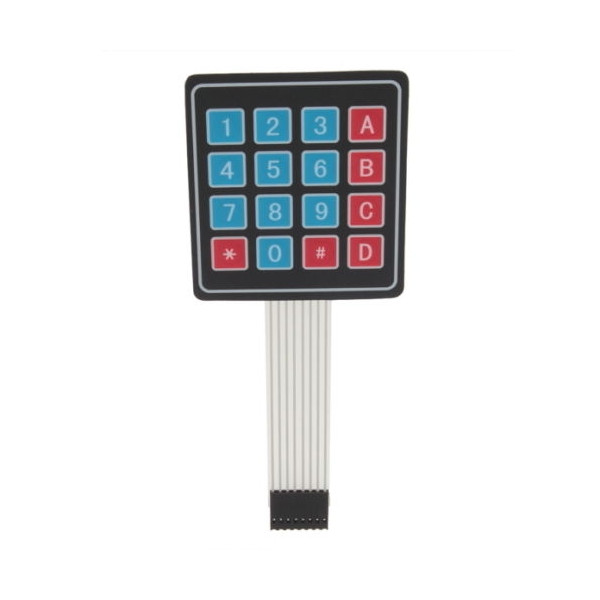 Clavier matrice 16 touches souple