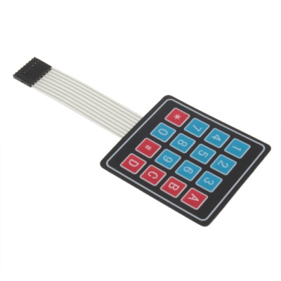 Clavier matrice 16 touches souple