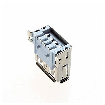 Connecteur USB A 2.0 femelle , Soudure en SMT 4 pin pour l'USB