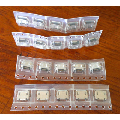 Connecteur micro USB B femelle a souder