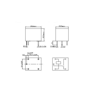 Relais 5v SRD-5VDC-SL-C