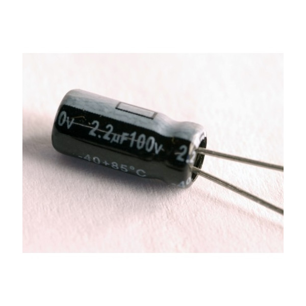 2,2uf 100v 2.2µf Radial d:5mm h:12mm